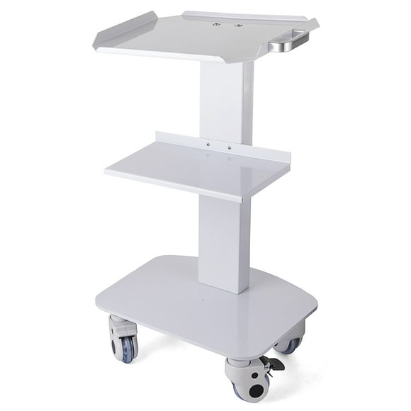 Medical trolley Nationwel Treatment car Stainless Steel Instrument Table/Medical Vehicle Surgical Vehicle/Changing Vehicle Instrument car/Double Drawer Beauty car Size : S-5040cm 